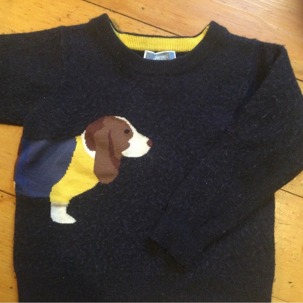 Jacadi Navy Sweater Baby/Toddler